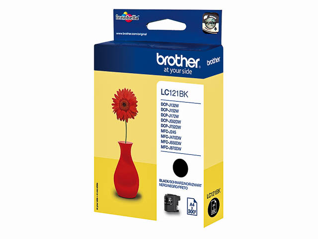 LC121BK BROTHER MFCJ870DW TINTE BLACK 300Seiten