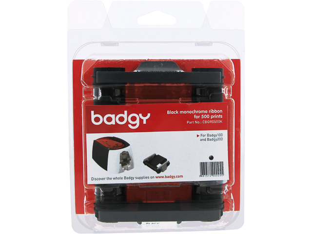 EVOLIS BADGY TTR FARBBAND MONOCHROM CBGR0500K 500Drucke