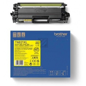 TN821XLY BROTHER HL Toner yellow XL 9000 Seiten