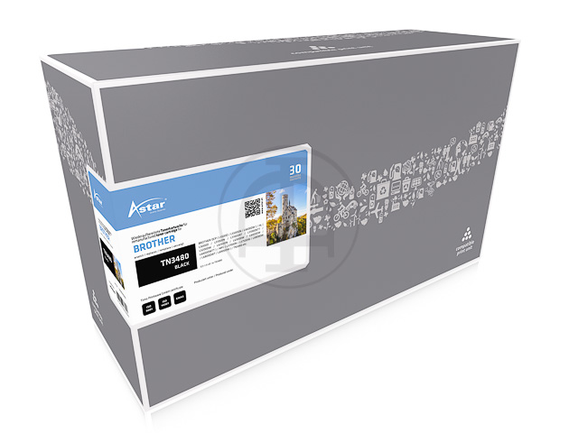 AS10348 ASTAR BRO. DCPL5500 TONER BLK TN3480 8000Seiten