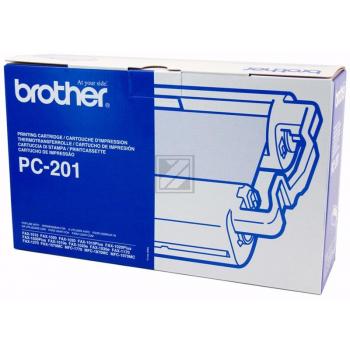 PC201 BROTHER Fax1010 Cartridge+Nachfuellung (1+1) 420Seiten