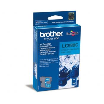 LC980C BROTHER DCP Tinte cyan 260Seiten