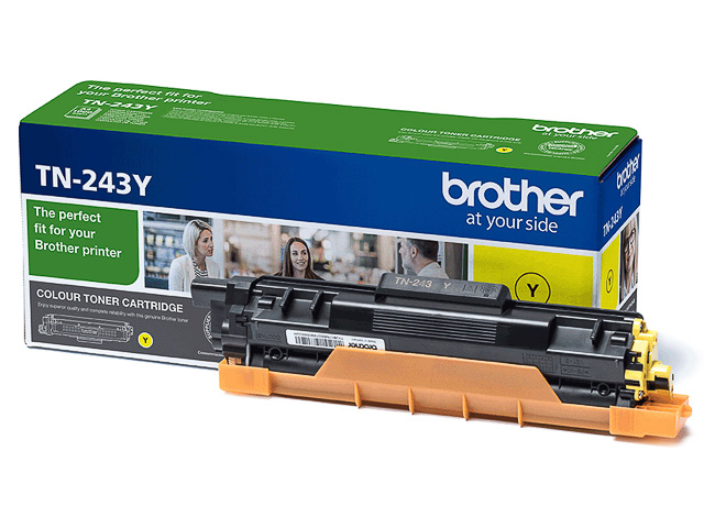 TN243Y BROTHER DCPL3510CDW TONER YEL 1000Seiten Standard Kapazitaet