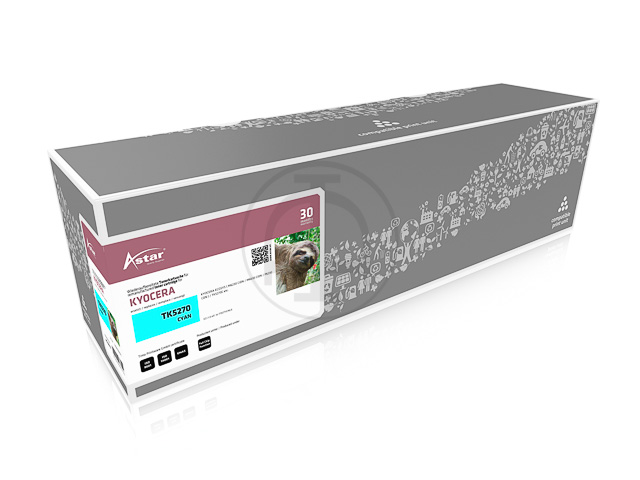 AS20079 ASTAR KYO. M6230 TONER CYA 1T02TVCNL0 TK5270C 6000Seiten