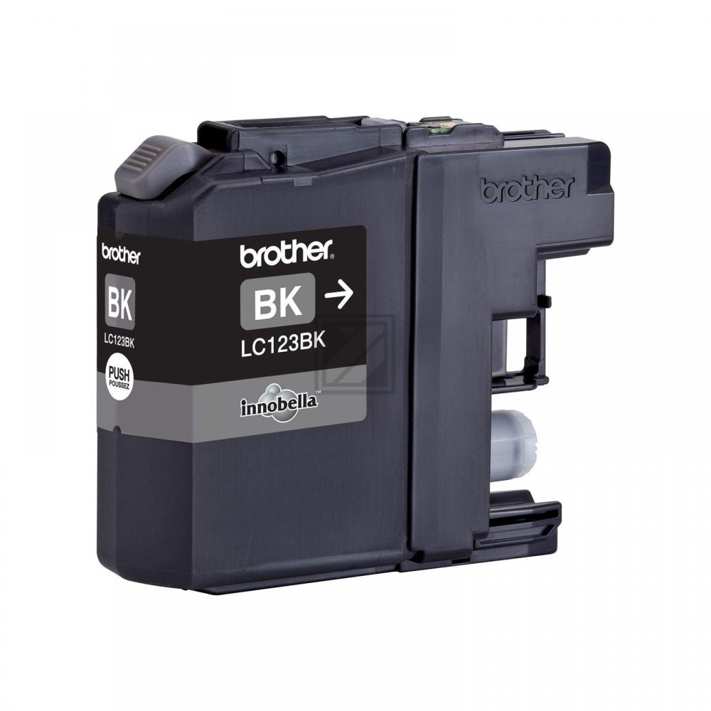 LC123BK BROTHER MFC Tinte black ST 600 Seiten