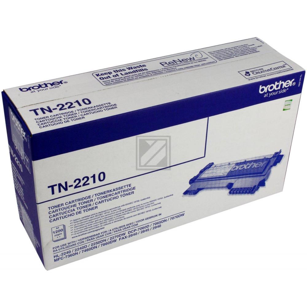 TN2210 BROTHER HL Toner black ST 1200 Seiten