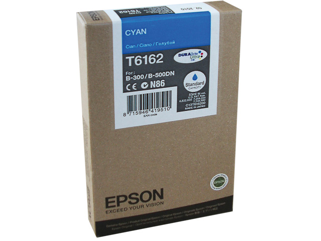 C13T616200 EPSON B300 TINTE CYAN ST 53ml 3500Seiten Standard Kapazitaet