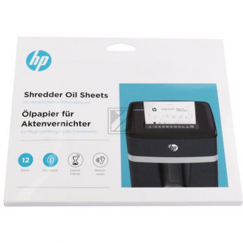 HP AKTENVERNICHTER OEL-BLAETTER A5 9133 12Blatt