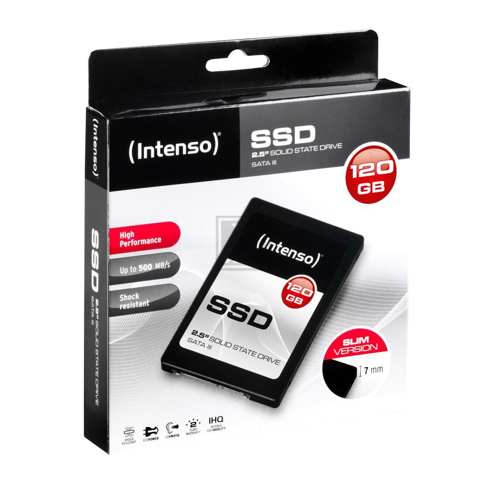 INTENSO 2.5 SSD SATA III HIGH 120GB 3813430 intern
