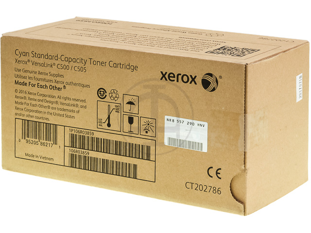 106R03859 XEROX VERSALINK C500 TONER CY 2400Seiten Standard Kapazitaet