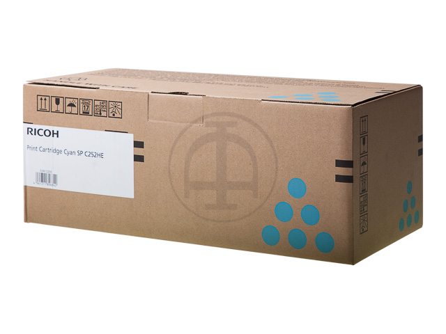 407717 RICOH SPC252DN TONER CYAN Type SPC252HE 6000Seiten