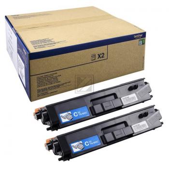 TN900CTWIN BROTHER HL Toner (2) cyan 2x6000Seiten