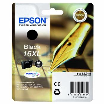 C13T16314012 EPSON WF Tinte black HC 500 Seiten 12,9ml
