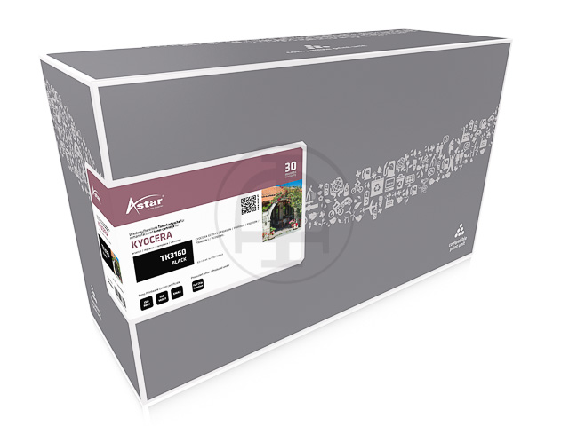 AS10010 ASTAR KYO. P3045 TONER BLK 1T02T90NL0/TK3160 12.500Seiten