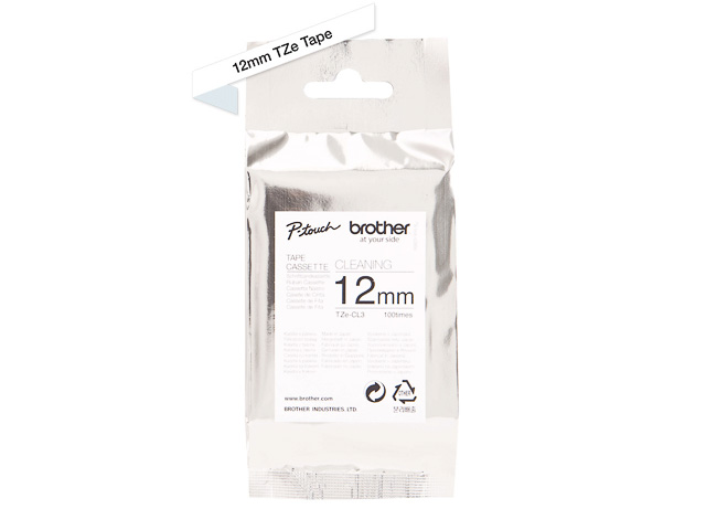TZECL3 BROTHER REINIGUNGSKASSETTE 100Reinigungen 12mm
