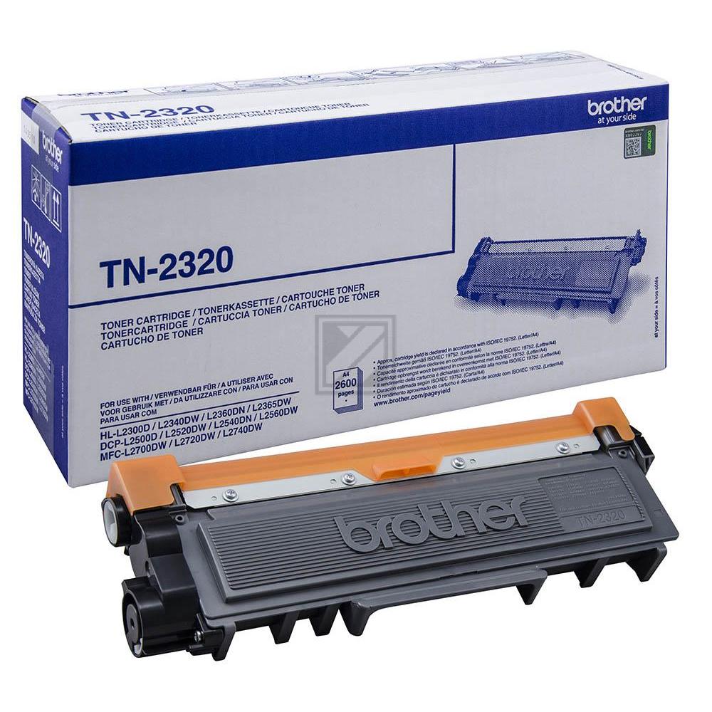 TN2320 BROTHER DCP Toner black HC 2600 Seiten