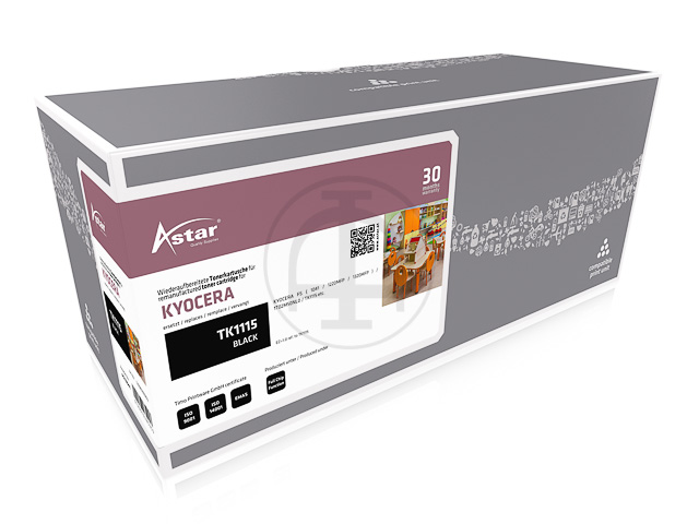 AS10041 ASTAR KYO. FS1041 TONER BLK TK1115 1600Seiten
