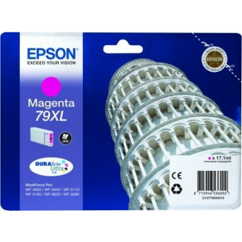 C13T79034010 EPSON Nr.79XL WF Tinte magenta HC 2000Seiten 17,1ml