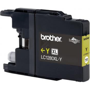 LC1280XLY BROTHER MFC Tinte yellow HC 1200Seiten