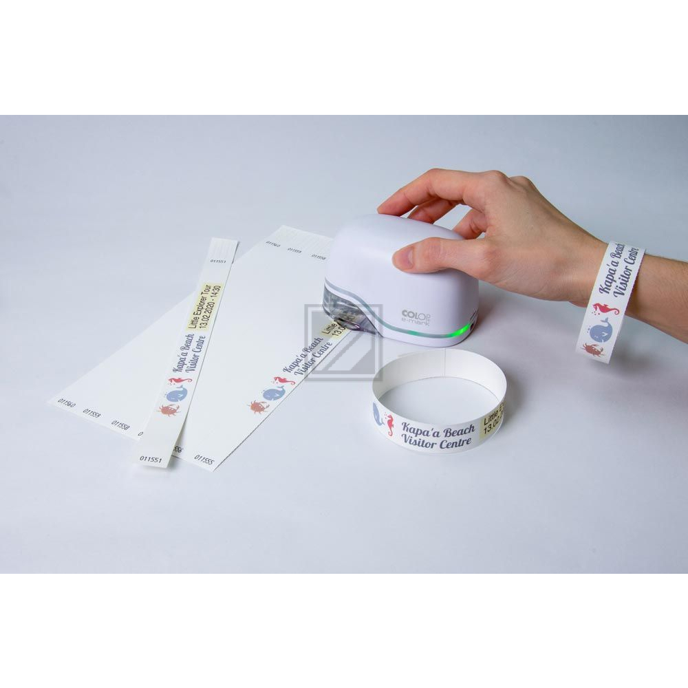 155049 COLOP E-Mark Eventband weiss