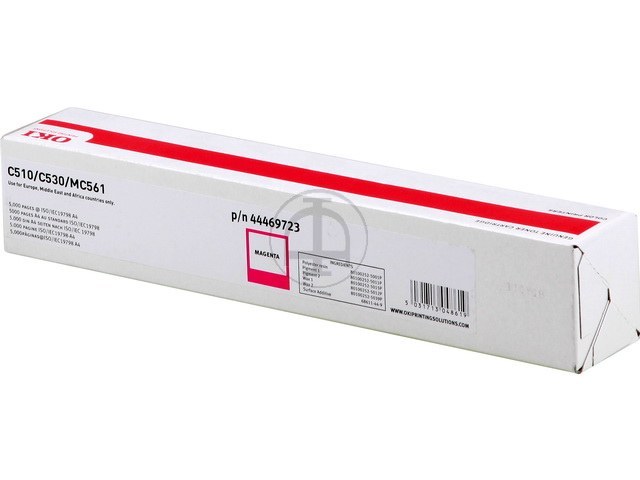 44469723 OKI C510 TONER MAGENTA 5000Seiten