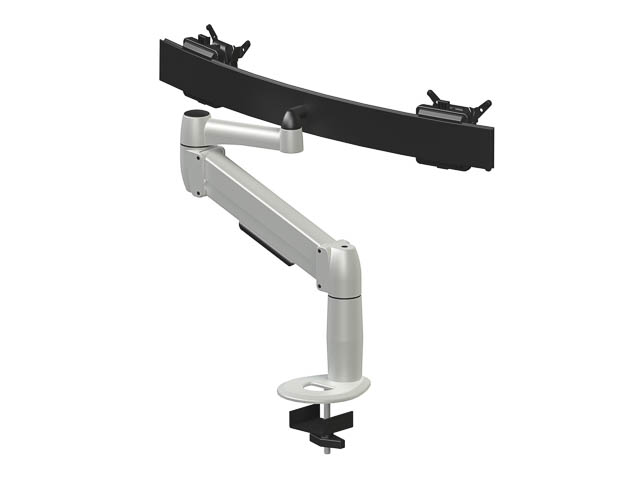 BNESPBDC BAKKER Space arm beam Monitorarm 7-14kg dual silber