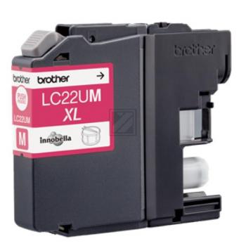 LC22UM BROTHER MFC Tinte magenta 1200 Seiten