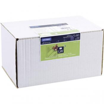 S0722420 DYMO 131866 Adressetiketten (12) 54x101mm weiss schwarz 12x220 Stück
