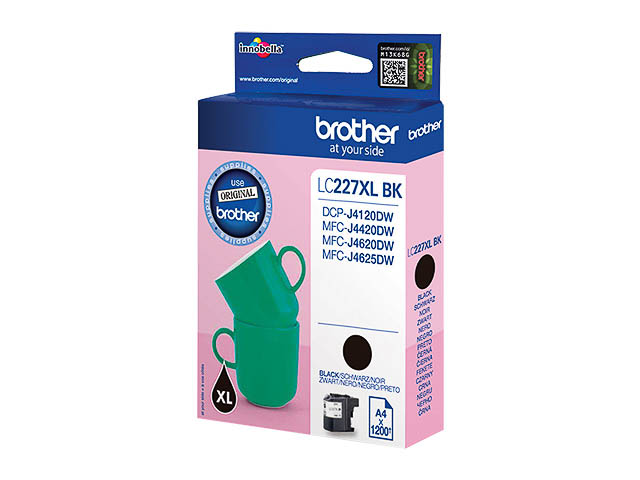 LC227XLBK BROTHER MFCJ4420DW TINTE BK HC 1200Seiten hohe Kapazitaet