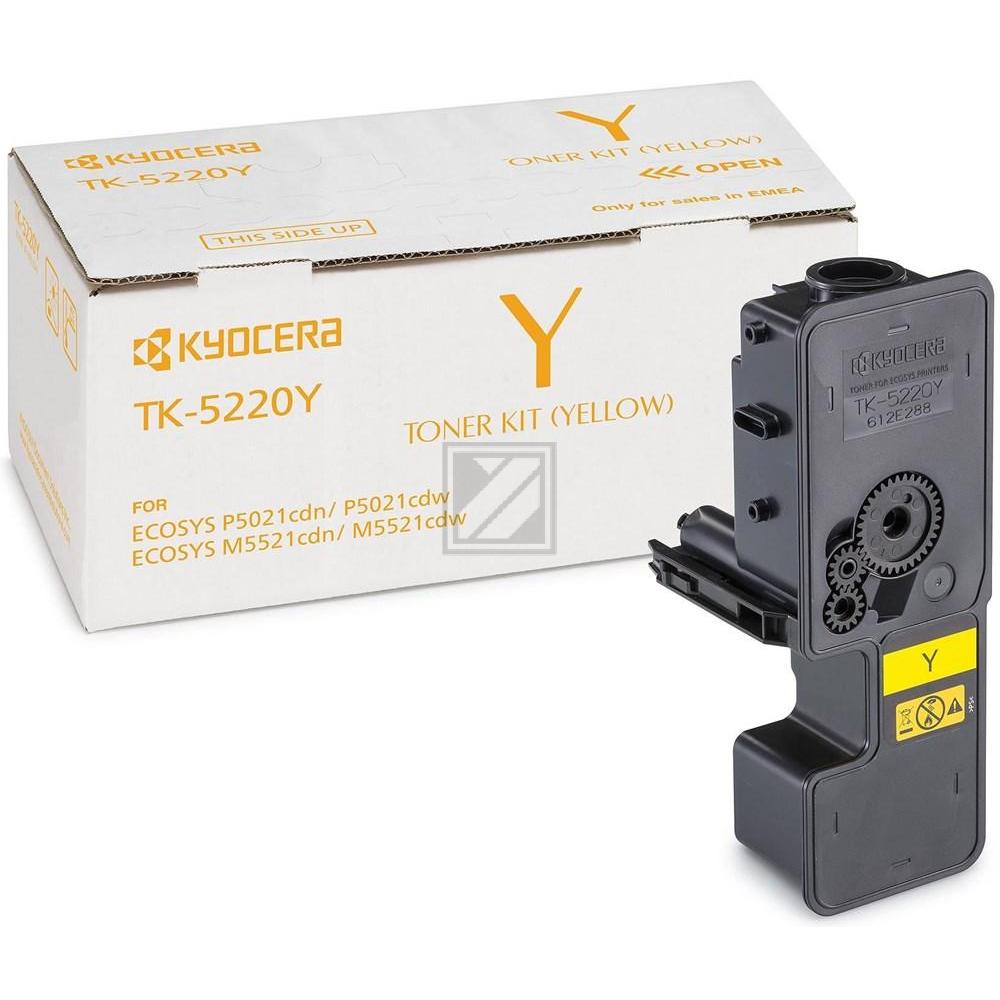1T02R9ANL1 KYOCERA TK5220Y Ecosys Toner yellow ST 1200Seiten