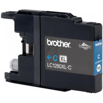 LC1280XLC BROTHER MFC Tinte cyan HC 1200 Seiten