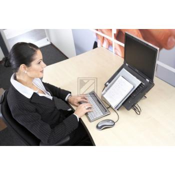 BNEQ260 BAKKER Ergo-Q 260 Notebookstaender mobil silber