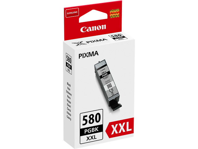 PGI580XXLPGBK CANON TS6150 TINTE BK EHC 1970C001 Nr.580 25,7ml extra hohe Kap.