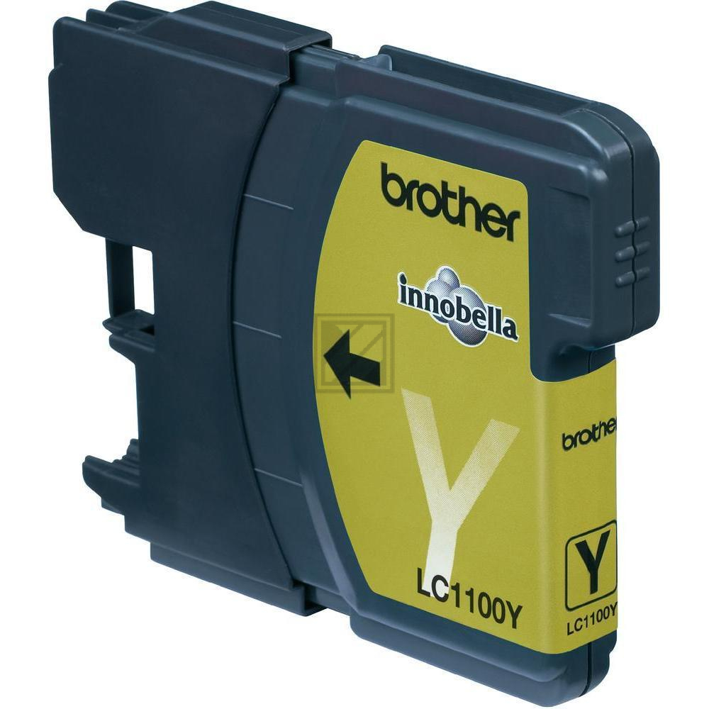 LC1100Y BROTHER MFC Tinte yellow ST 325 Seiten