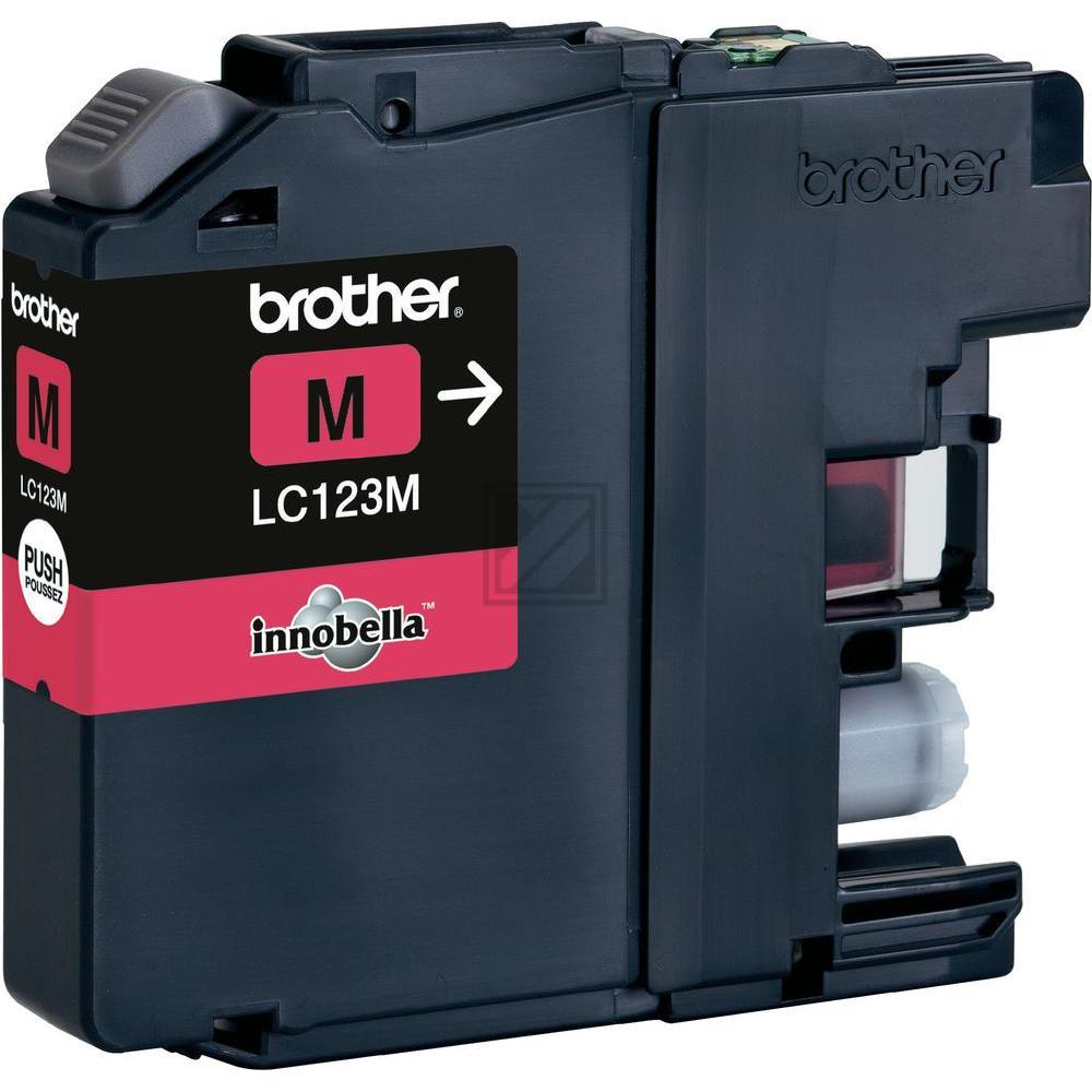 LC123M BROTHER MFC Tinte magenta ST 600 Seiten