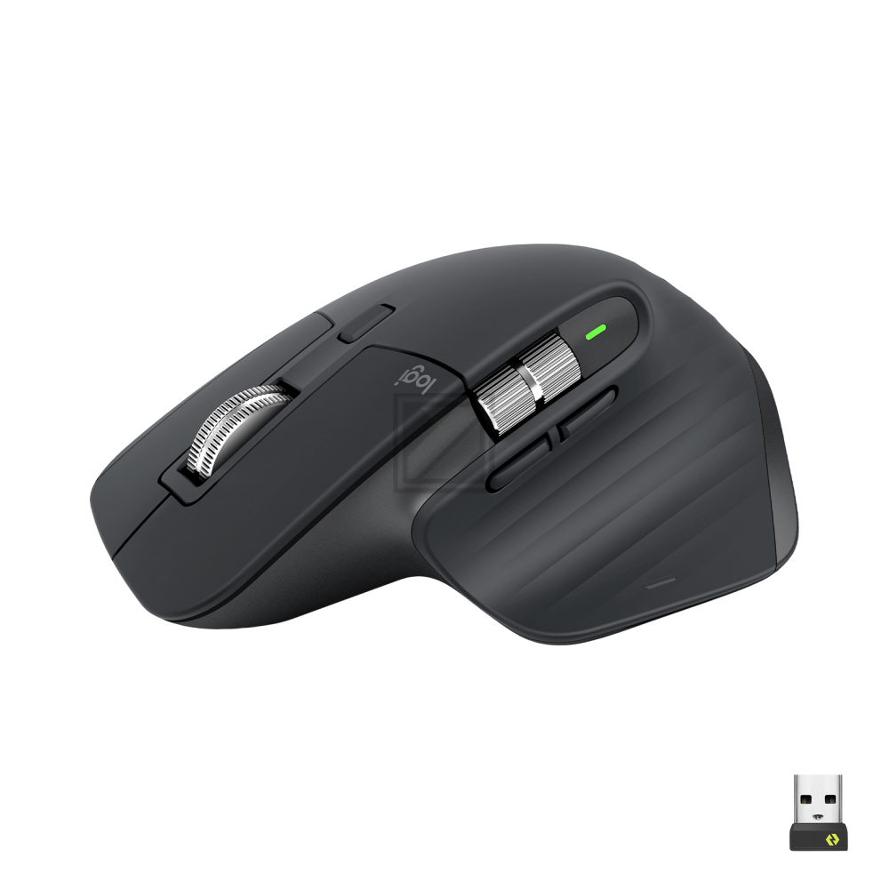 910-006559 LOGITECH MX Master 3S Funkmaus 7Tasten 8000dpi grau 2.4GHz