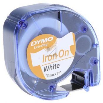 S0718850 DYMO Schriftband 12mm schwarz weiss 2 Meter