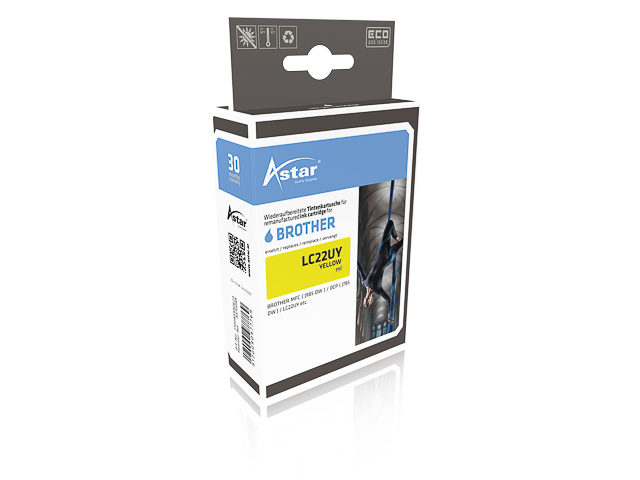 AS70049 ASTAR BRO. MFCJ985DW TINTE YEL LC22UY 1200Seiten