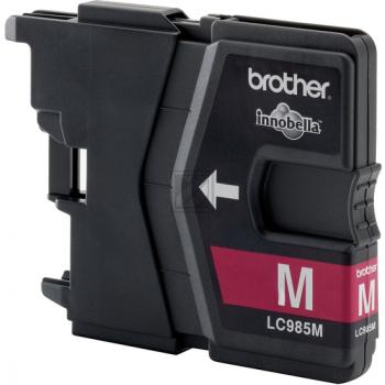 LC985M BROTHER DCP Tinte magenta 260 Seiten