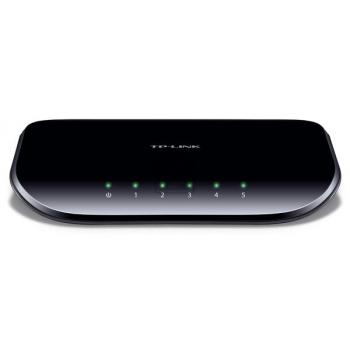 TP-LINK TL-SG1005D GIGABIT SWITCH Standalone 5xRJ45 unmanaged schwarz
