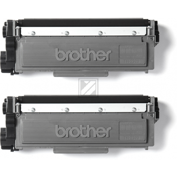 TN2320TWIN BROTHER DCPL/MFCL Toner (2) black HC 2x2600Seiten