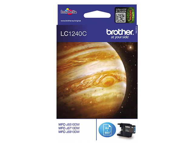LC1240C BROTHER MFCJ6510DW TINTE CYAN 600Seiten