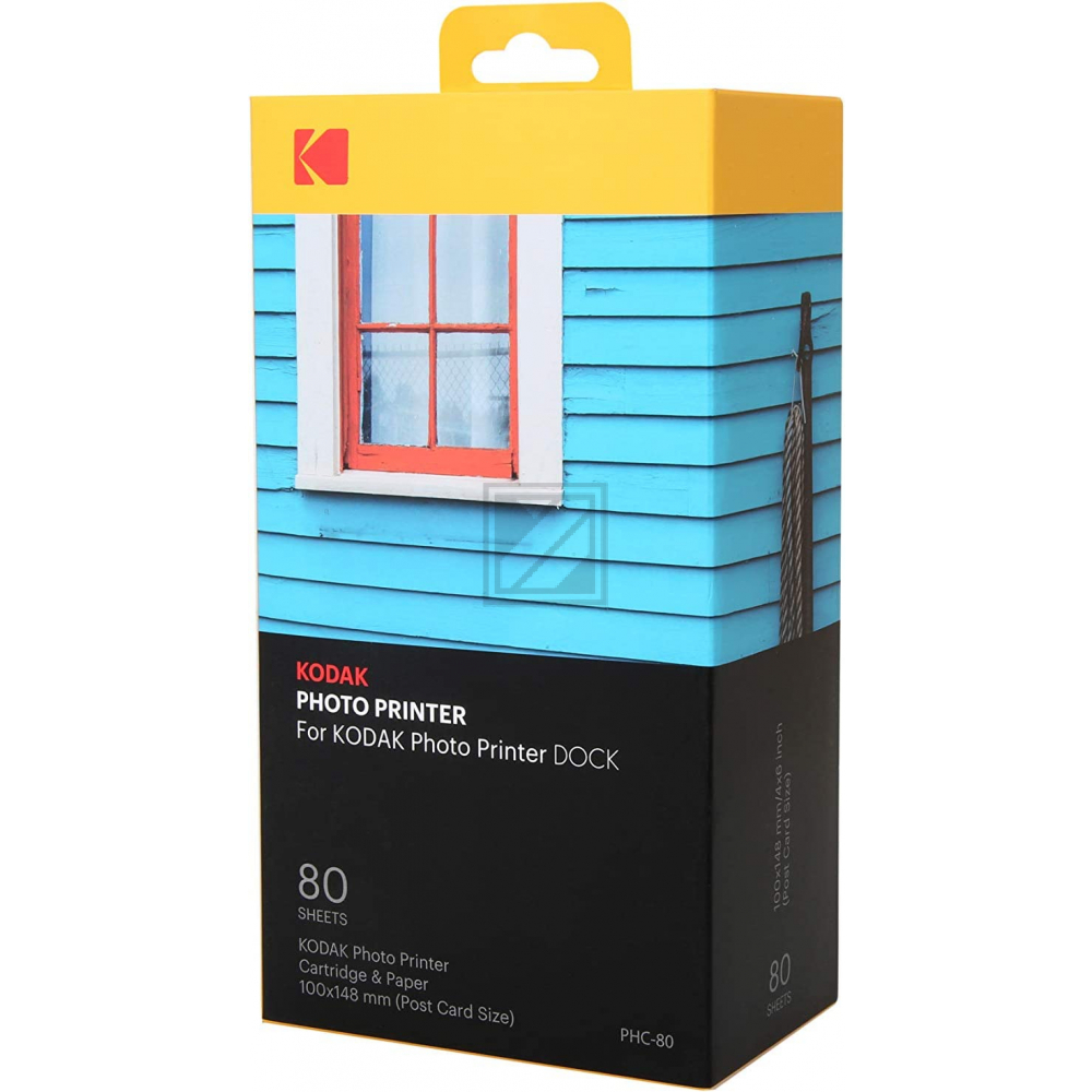 PHC80 KODAK PHC80 Cartridge 4x6 80 Fotos Thermo