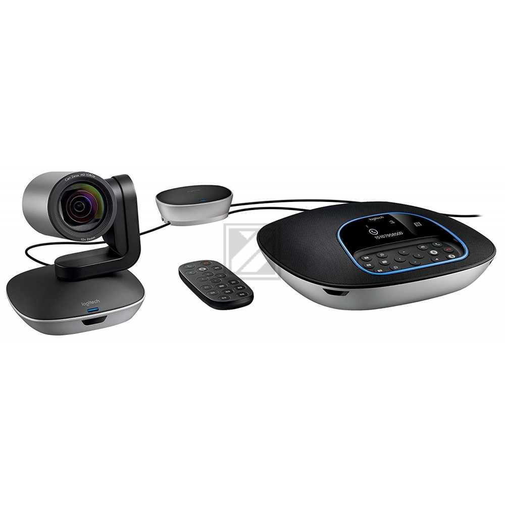 960-001057 LOGITECH Group Videokonferenzkamera schw-silber