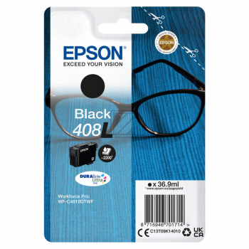 C13T09K14010 EPSON Nr.408XL Durabrite WF Tinte black HC T09K 2200Seiten 36,9ml