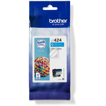 LC424C BROTHER Mini19 DCPJ Tinte cyan 750Seiten