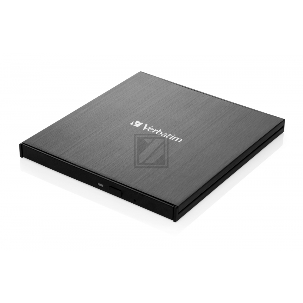 VERBATIM EXTERNAL SLIMLINE WRITER 43886 CD/DVD USB-C schwarz