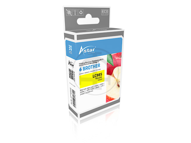 AS15988 ASTAR BRO. DCPJ315W TINTE YEL LC985Y 260Seiten 4,8ml