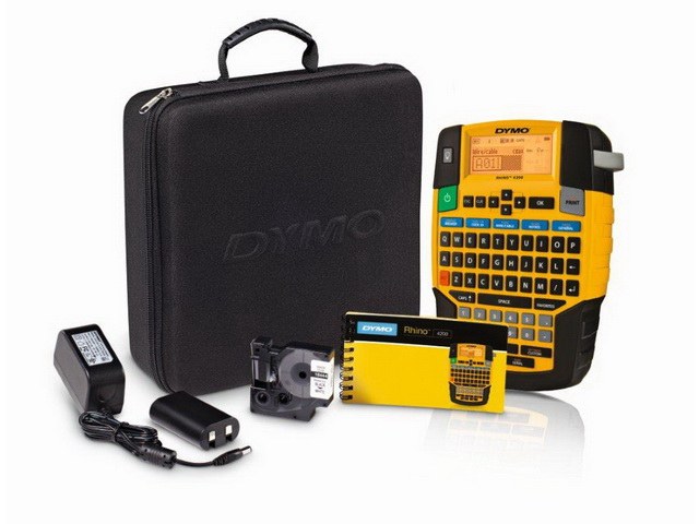 DYMO RHINO 4200 ETIKETTENDRUCKER 1852998 mit Koffer