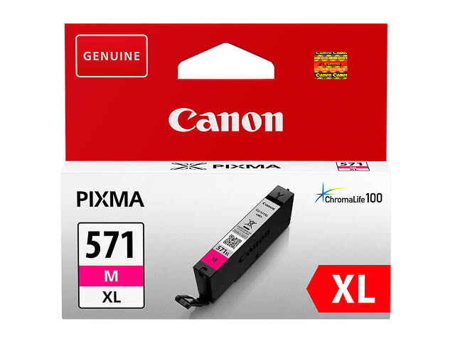 CLI571XLM CANON MG5750 TINTE MAGENTA HC 0333C001 Nr.571XL 11ml hohe Kapazitaet
